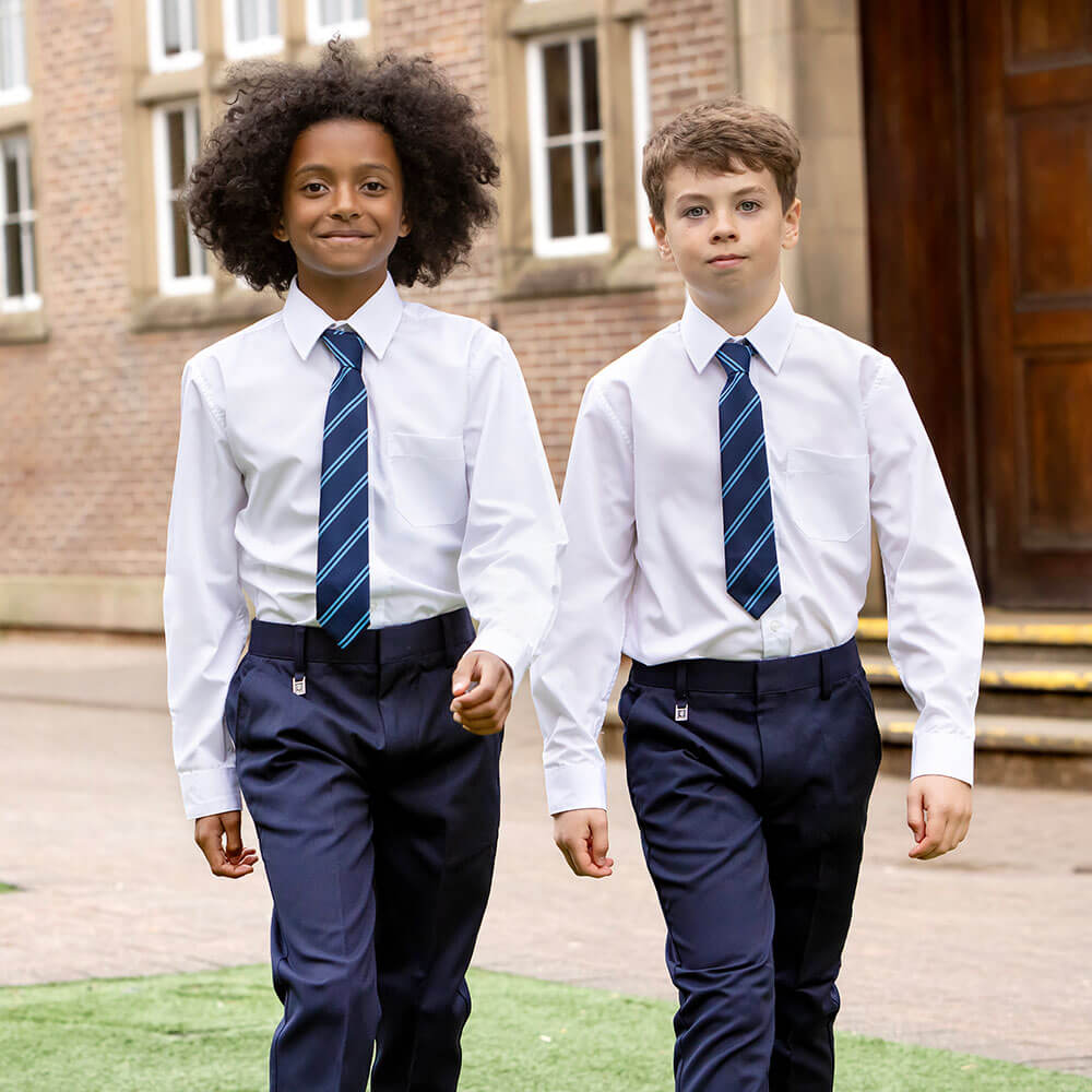 Boys Slim Fit Long Sleeve Shirt